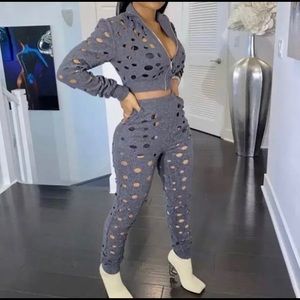 Hollow Out 2 Piece Set